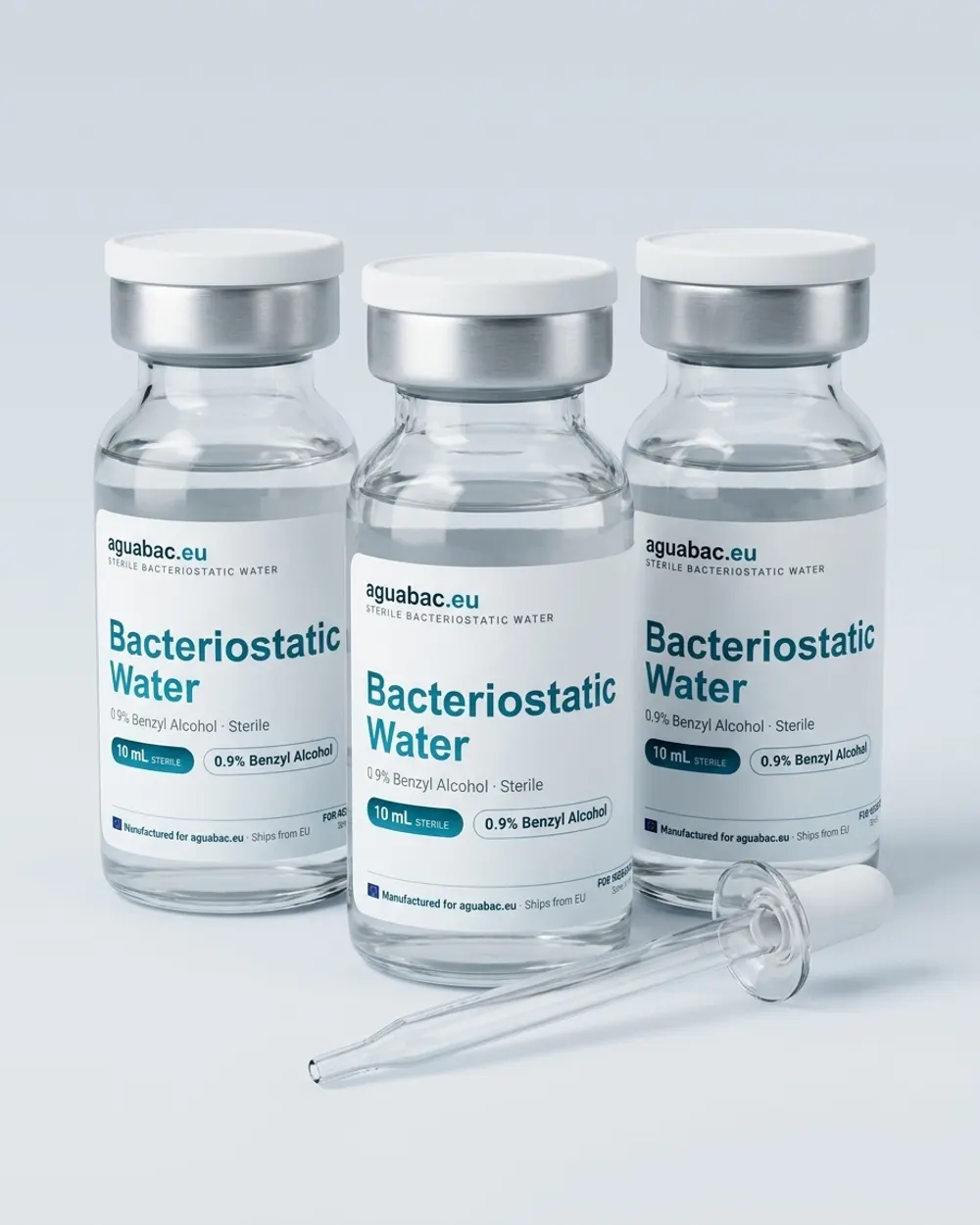 Agua bacteriostática 10 ml